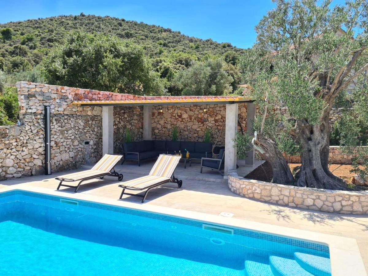 Olive Tree - House With Pool Villa Vinisce Bagian luar foto